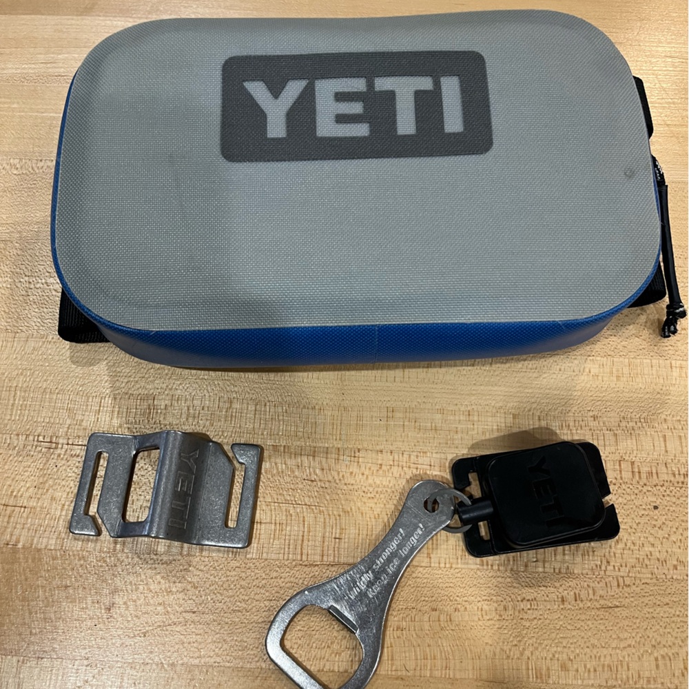 YETI Bundle: Sidekick Dry Gear Case, Molle Zinger & Bottle Opener